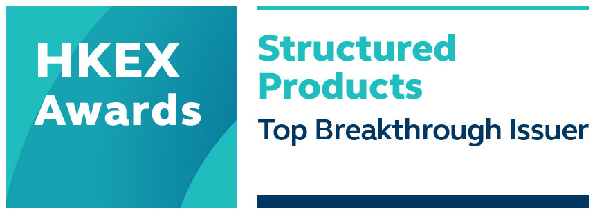 HKEX Awards, Structured Products, Top Breakthrough Issuer